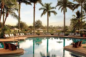 Our outdoor swimming pool is an olympic size 50 meter pool with depths ranging from 6ft to 17ft. Pool Amenities The Ritz Carlton Golf Resort Naples