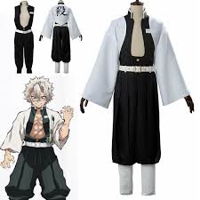 He is a demon slayer of the demon slayer corps and the current wind hashira (風 (かぜ) 柱 (ばしら) , kaze bashira?).2 sanemi is also the older brother of genya shinazugawa, a demon slayer. Demon Slayer Kimetsu No Yaiba Wind Pillar Sanemi Shinazugawa Cosplay Costume Set Shopee Philippines