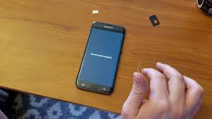 Take the at&t sim out of the slot. How To Unlock Samsung Galaxy S7 Edge From At T Usa Youtube