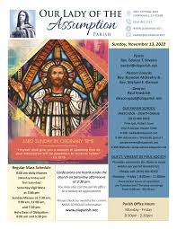 Sunday, November 13, 2022