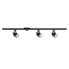 Kendal Lighting Black Three Light Led Track Light Kit Tkled 45 Blk Bellacor