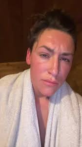 I wonder how the other women in the sauna felt while I trapped the thi...