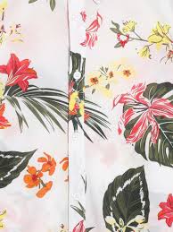 Buy Allen Solly Junior Boys White & Green Slim Fit Printed Casual Shirt