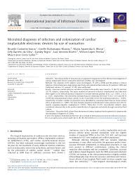Microbial diagnosis of infection and colonization of cardiac implantable  electronic devices by use of sonication