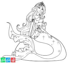 رسومات اطفال للتلوين باربي mermaid coloring pages barbie coloring pages mermaid coloring