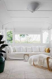 Cozy and compact sectional sofa that is ideal for small living room or studio. 12 Pretty Sunroom Ideas Chic Designs Decor For Screened In Porches