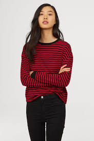 Black And White Striped Long Sleeve Shirt Outfit Pdp Outfits With Striped Shirts Black Striped Shirt Outfit Red Striped Shirt