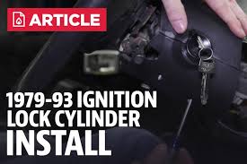 How To Mustang Ignition Lock Cylinder 79 93 Lmr