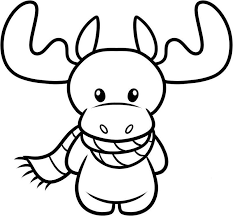 To color the sheets from season 1, visit the following link: Cartoons Moose Drawing Easy Novocom Top