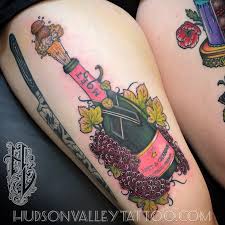 Moet Chandon Party Tattoo Tattoos Hvtc Hudsonvalleytattoo Hudsonvalley Tattoosnob Marist Maristcoll Tattoos Beacon Ny Walkway Over The Hudson