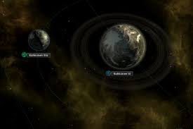 A habitable planet orbiting around another habitable planet. : rStellaris