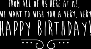 Sweet happy birthday wishes to someone special. Download Hd Happy Bday Happy Birthday From All Of Us Here Transparent Png Image Nicepng Com