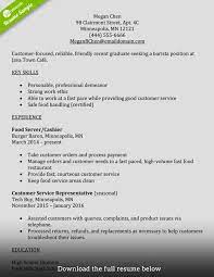 How To Write A Perfect Barista Resume Examples Included Simple Resume Examples Basic Resume Good Resume Examples