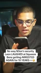 No way N3on’s security Leon LAUGHED at Squeeze Benz getting ARRESTED AGAIN  for 10 YEARS 👀😳