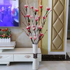 These are perfect for adding some greenery to a room without worrying about any maintenance. Artificial Flower Simulation Flower Living Room Decoration Flower Floor Flower Arrangement Leaf Vein Dried Flower Bouquet Interior Decoration Home Decoration