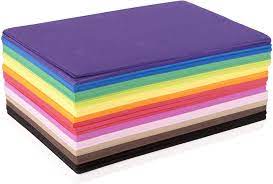 Explore wide classes of tough craft foam board from renowned suppliers. Amazon Com Fibre Craft Foam Sheets 5 1 2 Inch By 8 1 2 Inch 50 Pack Rainbow Colors Arts Crafts Sewing