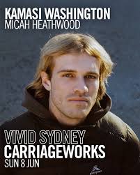 Very grateful to be playing at @carriageworks this year opening for  @kamasiwashington Hitting with the band @max.sturm @jay_____ray  @louis_sturm Really looking forward to this and feeling very grateful to  @daalee.co @naga.raani_ @vincekerin @