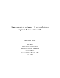 Consigue el empleo que buscas. Http Www Tdx Cat Bitstream Handle 10803 96256 Llg1de1 Pdf Sequence 1