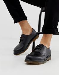 Anybody know a good way to break in docs??? Dr Martens 1461 Pw 3 Eye Shoes In Black Asos