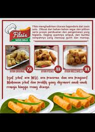 Jeda.id — koki kenamaan indonesia, sisca soewitomo membagikan resep membuat kuliner khas solo, jawa tengah, yaitu sosis solo.jajanan yang mirip risoles ini, ia buat bersama artis ibu kota arumi bachsin. Lasagna Faiqa Home Facebook