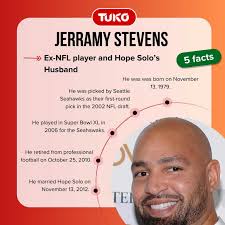 Who is Hope Solo's husband Jerramy Stevens: Net worth, nationality, height,  parents