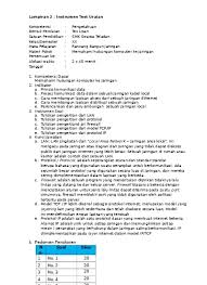 We did not find results for: Lampiran 2 Instrumen Tes Uraian