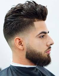 The skin fade is actually high fade blended into the beard. Line Up Haircut Define Your Style With Our 20 Unique Examples