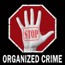 Open Hand with the Text Stop Crime Organized. Global Social ...