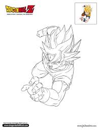 Colorier En Ligne Coloriage Dbz Coloriage Coloriage Dragon Ball
