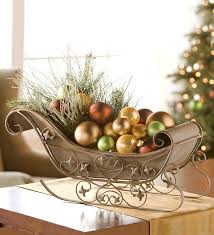 Distressed Metal Decorative Tabletop Sleigh Christmas Sleigh Decorations Decorative Tabletop Christmas Sleigh