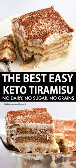 Keto Tiramisu Vegan Recipe Keto Dessert Easy Easy Tiramisu Recipe Keto Dessert Recipes