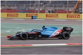 Result was later updated to fourth following vettel's. Minichamps 417210114 Alpine F1 Team A521 Fernando