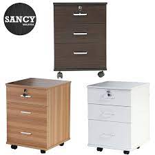 How to pick a file cabinet lock video. Ready Stock Sancy 3 Tier Office File Cabinet Lock Drawer File Storage Locker Shopee Malaysia