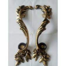 Jual kunci pintu dan handle pintu murah di riau. Handle Pintu Rumah Mewah Bahan Kuningan Tarikan Pintu Antik Motif Panjang 40cm Termurah Shopee Indonesia