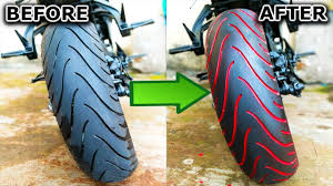 3 Easy Steps To Paint Any Motorcycle Tyre How To Diy Ktm Rc390 Youtube