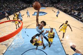He's also one of the best dunkers. Grizzlies Vs Lakers Photos 2 29 20 Memphis Grizzlies Memphis Grizzlies Grizzly Memphis