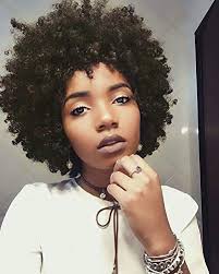 Short natural hairstyles for black women. Aisi Hair Curly Wig Short Afro Kinkys Curly Hair Wig Natural Black Short Curly Wig African American Wigs Curly Afro Wig For Black Women Buy Products Online With Ubuy Qatar In