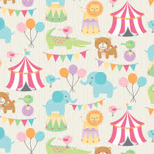 Circus Pals 5 Wrap The Gift Wrap Company Vintage Wrapping Paper Gift Wrapping Baby Art Projects