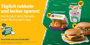 Seit mc donald's bietet eine aktuelle gutscheinaktion an, die gut bekannten coupons. Mcdonald S Rubbel Dich Satt Aktion Coupons In Mcdonalds App