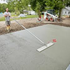How To Pour A Perfect Concrete Slab Pouring Concrete Slab Poured Concrete Patio Concrete Patio