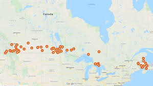 Spacex has launched more than 600 new starlinks this year, typically launching 60 at a time. Here S A Map Of Starlink Internet Beta Invites In Canada Pic Teslanorth Com