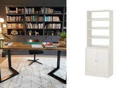 Features cpu storage shelf, elevated shelf for a compact printer or other stationery decor. Ikea Havsta The New Favourite For Built In Bookshelves Ikea Hackers
