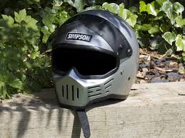 1980 Type 30 Simpson The Original Bad Boy Vintage Helmet Simpson Helmets Motorcycle Helmets