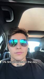 Dark Window Tint at Day