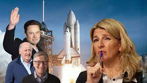 Esta sería la posible lista de personas que, según Yolanda Díaz, "huirían  de la Tierra en cohete" si "nos vamos al carajo"