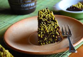 Una ricetta di polpo al bacio, come si suol dire! Torta Al Pistacchio Con Ganache Al Cioccolato Fondente Profumo Di Broccoli