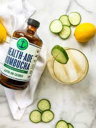 Jalapeno-Kiwi-Cucumber Kombucha Mocktail - Living Well With Nic