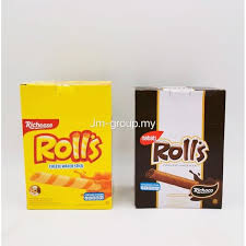 Wafer stick renyah dengan isi krim asli keju berlimpah. Richeese Rolls Cheese Richoco Rolls Wafer Stick 20 Pkt X 8g Shopee Malaysia