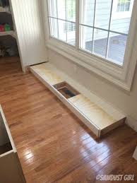 Benefits of using the toe ductor under cabinet ducting kits prevents hot air leakage into cabinet establishes a sealed connection between the floor boot and the toe kick, preventing air leakage into your cabinets, which can damage cabinets and their contents. How To Install A Cabinet Base With A Floor Vent Sawdust Girl
