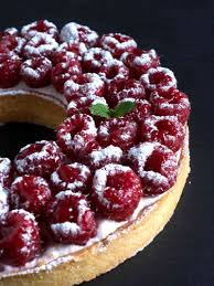 Raspberry Tart With Mascarpone Cream Recipe Easy Pastry Recipes Compote Recipe Raspberry Tarts
